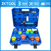 18-Piece Radiator and Cooling System Pressure Tester Kit