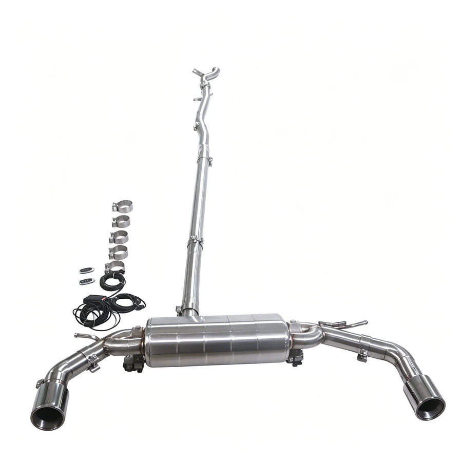 304 Stainless Steel Catback Valvetronic Exhaust System for BMW MINI Countryman Cooper S Jcw 1.6T 2010-2016