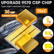 2-Piece D1S/D2S/D3S/D4S/D5S/D8S LED Headlight Conversion Bulb – 6000K, CANBUS