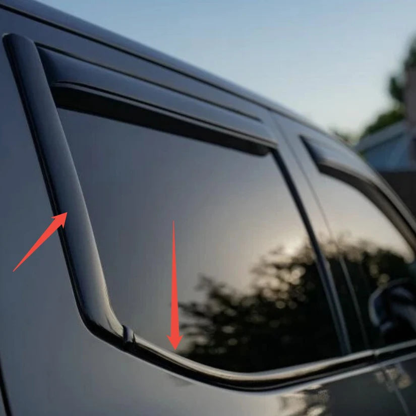 Exterior Window Trim Set for Toyota Tundra Weatherstrip Seal 2022-2026