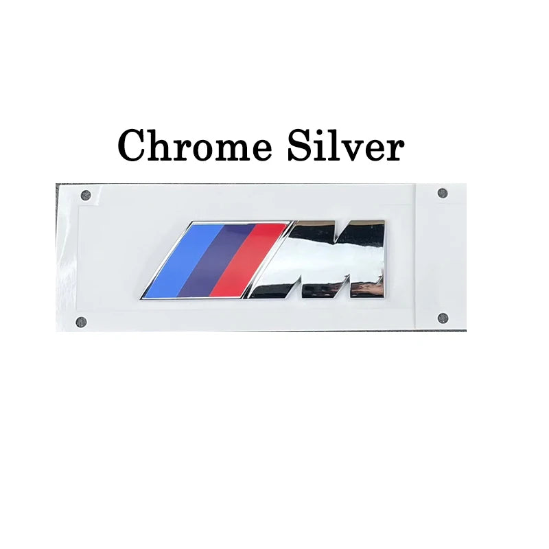 BMW M Fender / Rear Trunk Emblem Badge Sticker– 4 Sizes