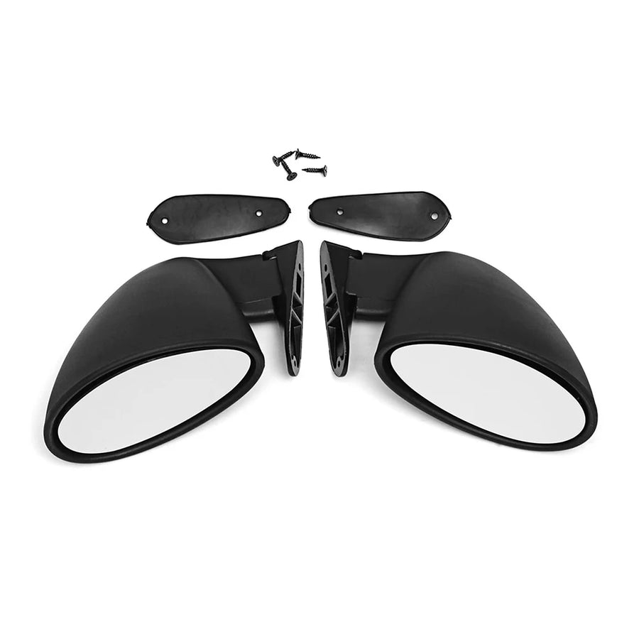 Universal California-Style Bullet Side Mirrors – Pair