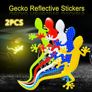 Reflective Gecko Vehicle Decal – Single, Pair or 5-Pack