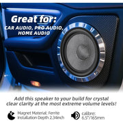 6.5-Inch 300W 4-Ohm Mid-Bass Car Speakers