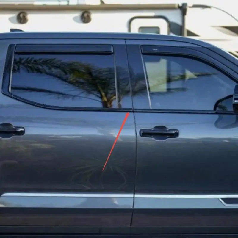 Exterior Window Trim Set for Toyota Tundra Weatherstrip Seal 2022-2026