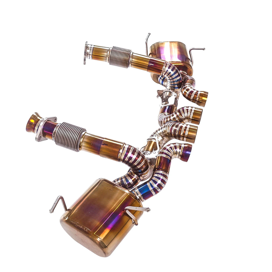 Titanium Alloy Catless Downpipe for Chevrolet Corvette C8 Z06 5.5L 2020-2024