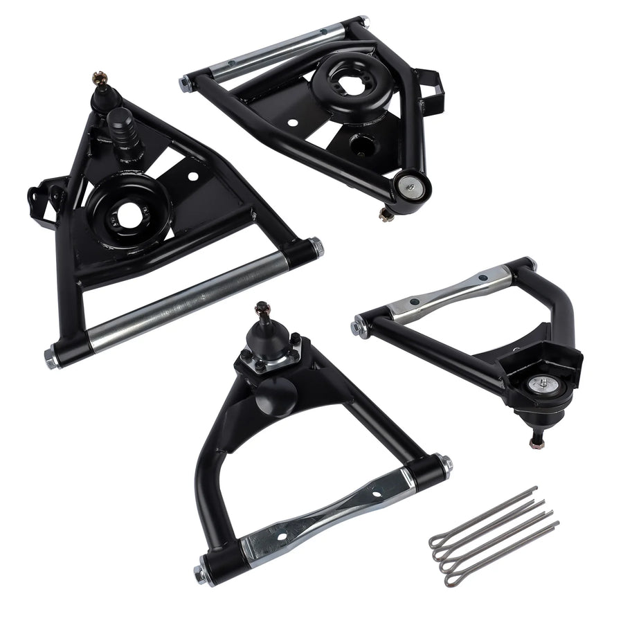 4-Piece Tubular Front Control Arm Set – 1973–1987 Chevy/GMC C10