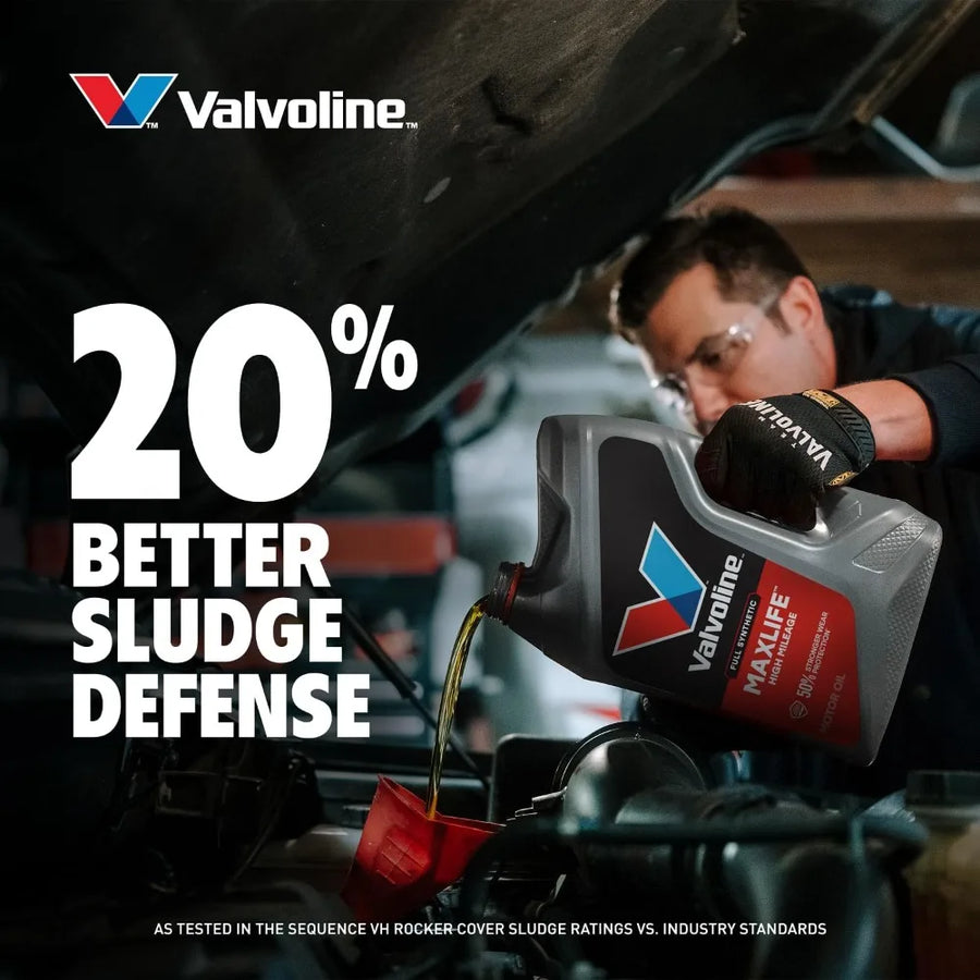 Valvoline MaxLife Full Synthetic High Mileage 5W-20 Motor Oil, 5 Quart