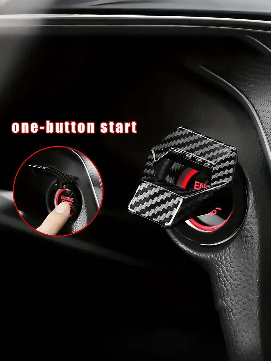 Adhesive Engine Start/Stop Button Cover – Color Options