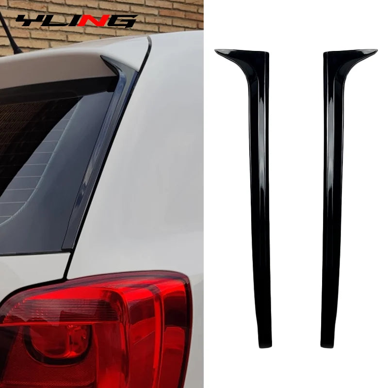 Rear Window Side Spoiler Trim for Volkswagen Polo 6R/6C 2011-2017