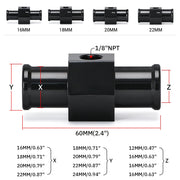 Water Temperature Sensor Hose Adapter, 16-22mm
