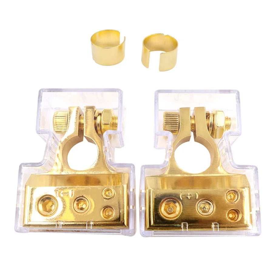 Positive and Negative Battery Terminal Connectors – 2 Pieces