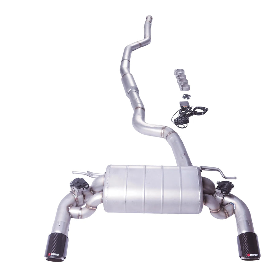 304 Stainless Steel Catback Valvetronic Exhaust System for BMW 3.0T 2013-2018