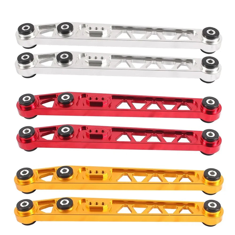 Rear Lower Control Arms Lower Tie Bar Subframe Brace for 1996-2000 Honda Civic