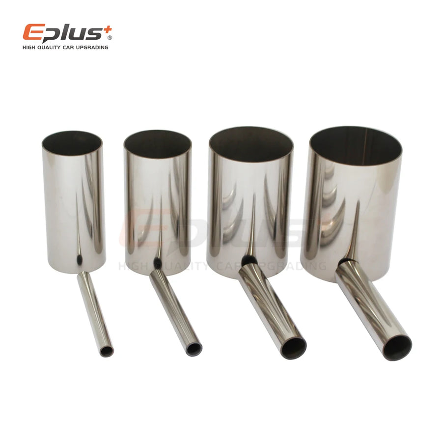 Universal 304 Stainless Steel Straight Exhaust Tubing, 500mm