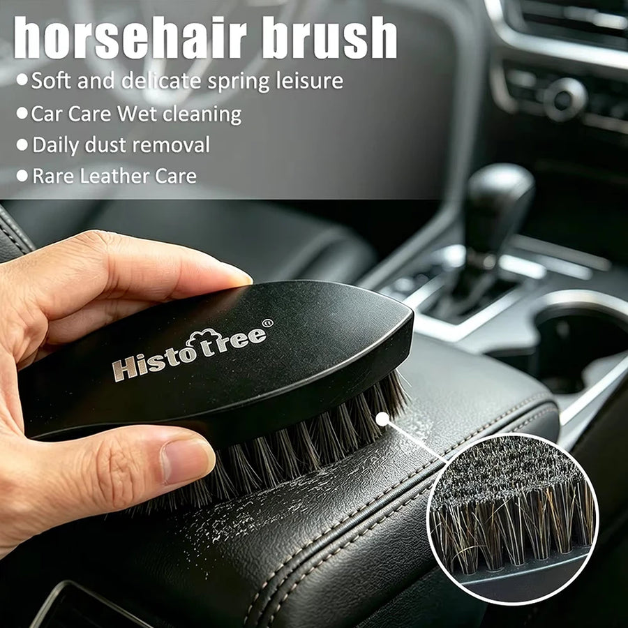 Car Detailing Brushes: Horsehair, Boar Bristle & Nylon Options