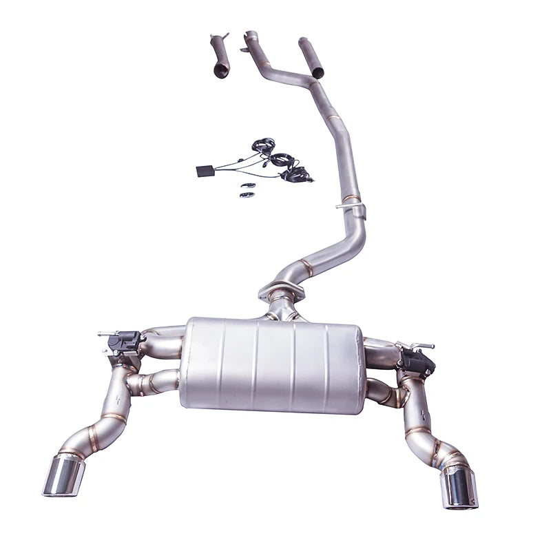 304 Stainless Steel Valved Cat-Back Exhaust System for 335 335i F30 2012-2015