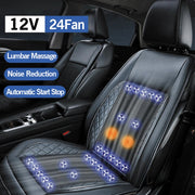 Universal 12V/24V Ventilated Cooling Car Seat Cushion