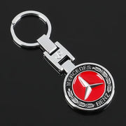 Metal Automotive Logo Keychain for Mercedes-Benz – Multiple Designs