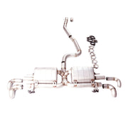 304 Stainless Steel Valved Cat-Back Exhaust System for Audi Q3 4WD 2019-2025