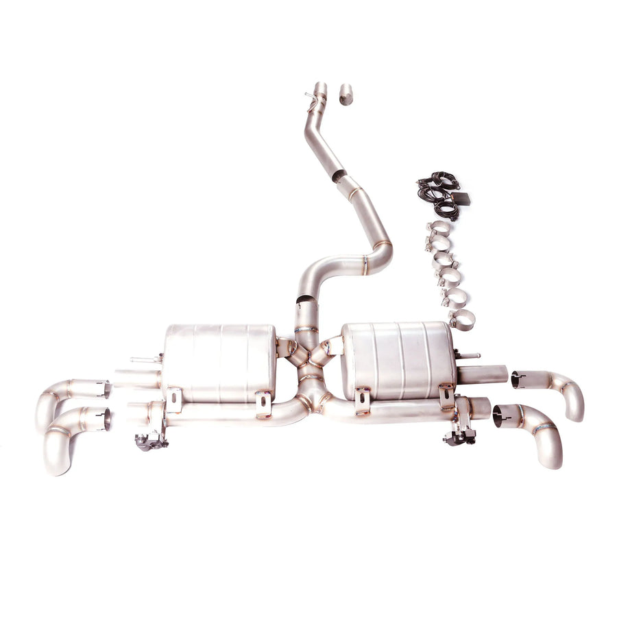 304 Stainless Steel Catback Valvetronic Exhaust System for Audi Q3 2.0T 4wd 2019-2025 Systemcar Accessories