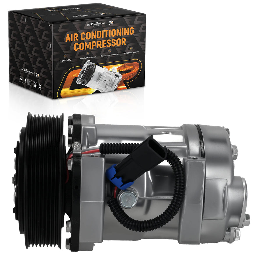 A/C Compressor & Clutch for Volvo VNL/VNM Trucks 2006-2007