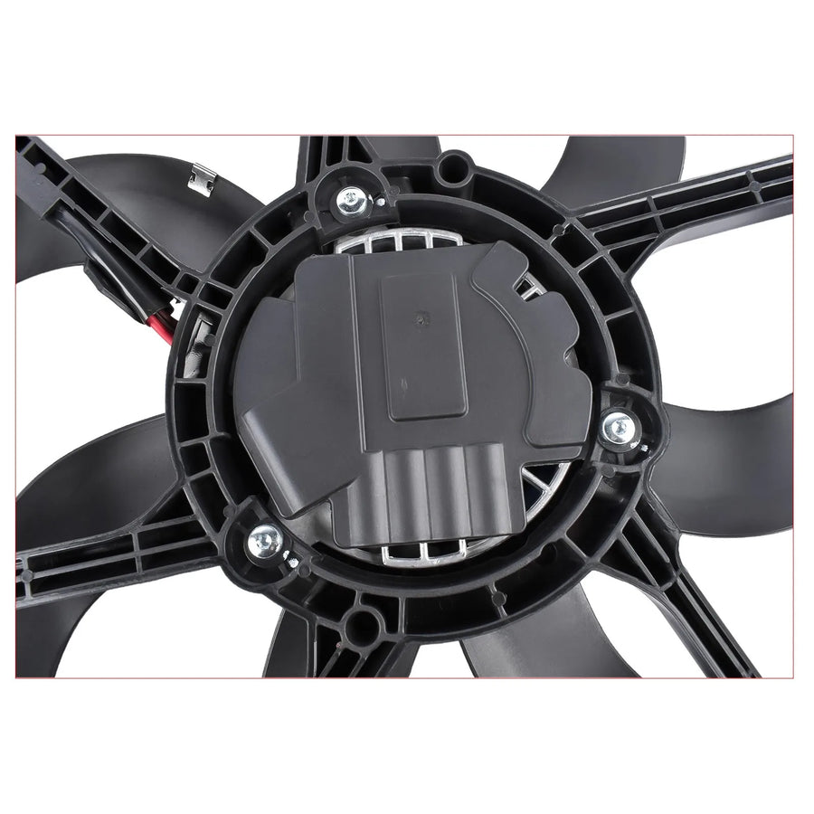 Radiator Fan Assembly with Brushless Motor for Volkswagen Golf Jetta 5QM 121 203 M 2015-2021