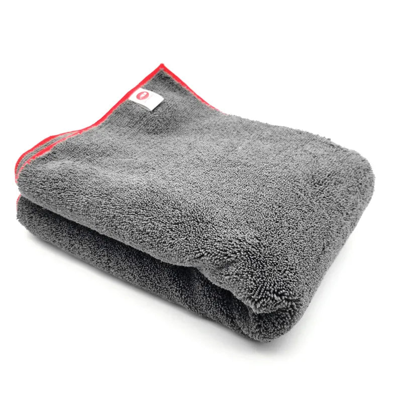 400 GSM Double-Layer Microfiber Car Cleaning Towel