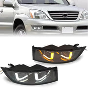 Lexus GX470 LED Fog Light & DRL Assembly Pair – 2003–2009