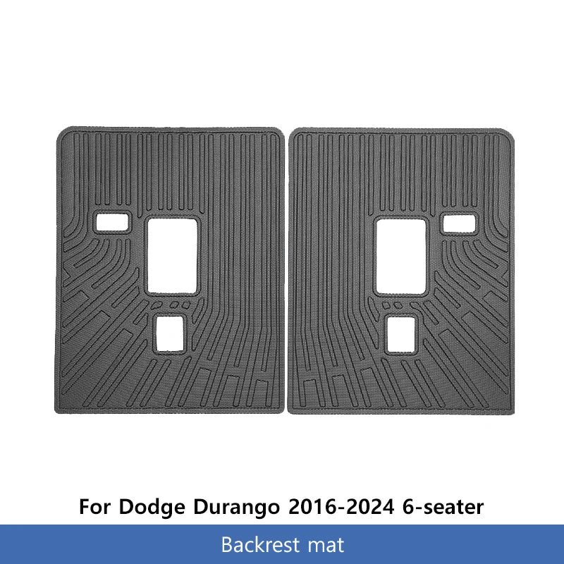 TPE All-Weather Floor Mats and Cargo Liner Set for Dodge Durango 2016 2024 2016-2024