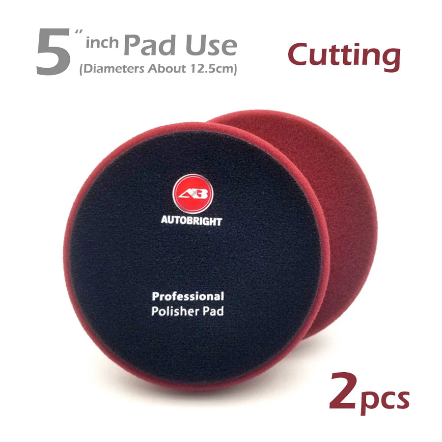 Foam Polishing Pads, 5- & 6-Inch Cut, Polish & Finish Options