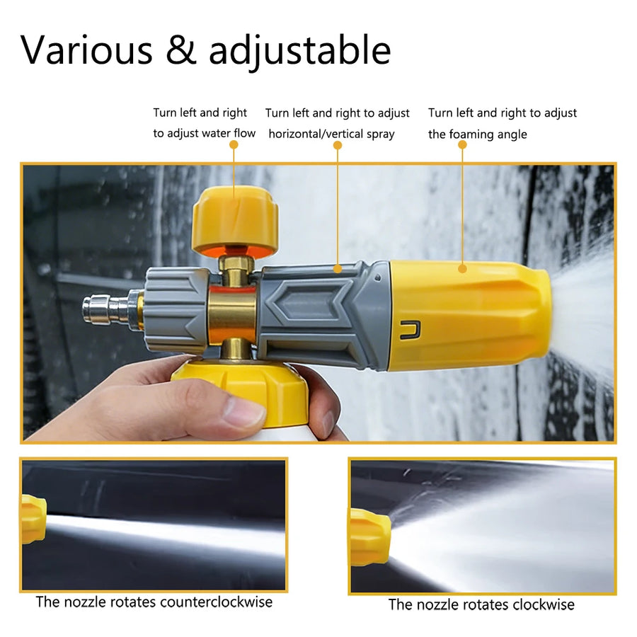 1 L Foam Cannon with 1/4-Inch Quick Connect