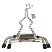Stainless Steel Valved Cat-Back Exhaust System for BMW M340i M440i 2020-2024