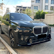 Front Bumper Lip Splitter for BMW X7 G07 LCI M Sport 2023+