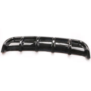 Universal Carbon Fiber Bumper Lip Rear Bounding Automotive Spoiler Shark Fin Rear Bumper Guide Plate Six