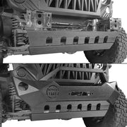Black Skid Plate & Guard Kit for 2007–2018 Jeep Wrangler