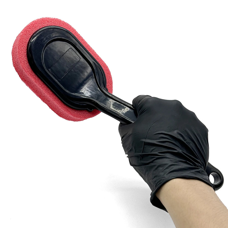 Tire Dressing Foam Applicator with Handle