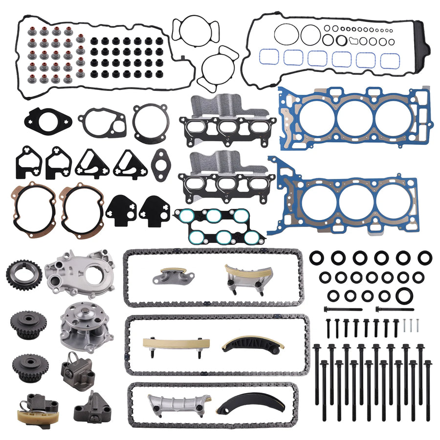 3.6L Timing Chain, Head Gasket and Pump Kit for GM Crossovers