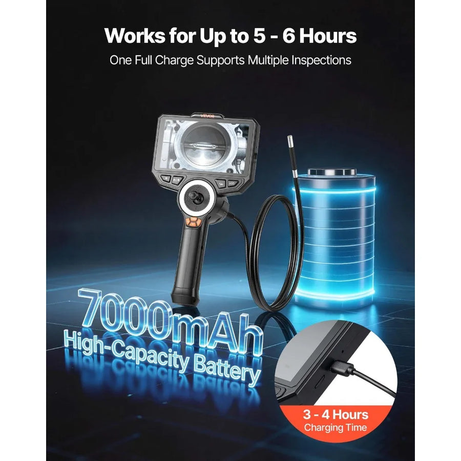 Articulating Borescope Inspection Camera