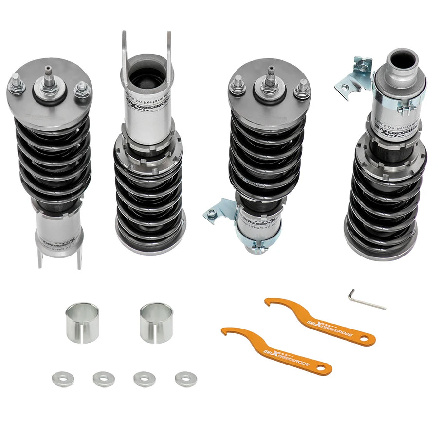 Coilover Kits for Civic EK EJ 1996-2000 24 Ways Adjustable Damper Shock Absorber Gray