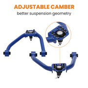 Front Adjustable Camber Control Arm with Ball Joint Set for Nissan 350Z 2003-2009