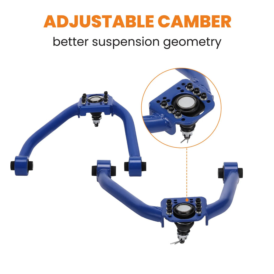 2-Piece Front Upper Camber Control Arms Kit Ball Joint for Nissan 2003-2009