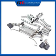 Valved Cat-Back Exhaust System for BMW X3/X4 G01/G02 2.0T 2019-2023