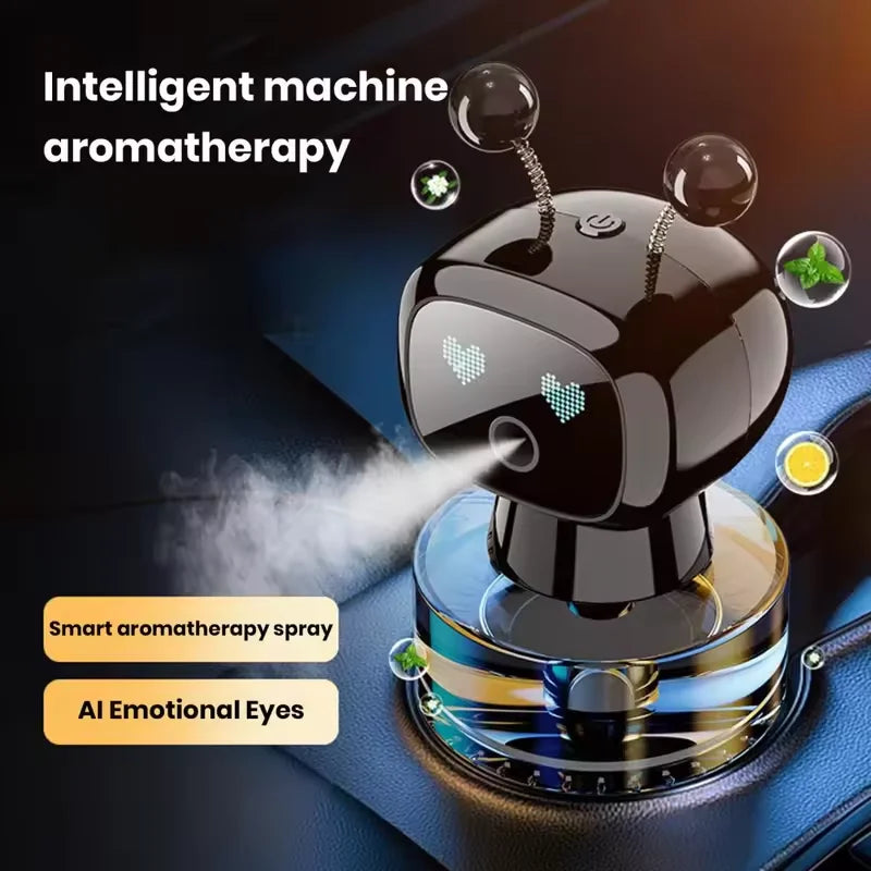 Rechargeable Smart Car Aroma Diffuser – 4-Level Adjustable