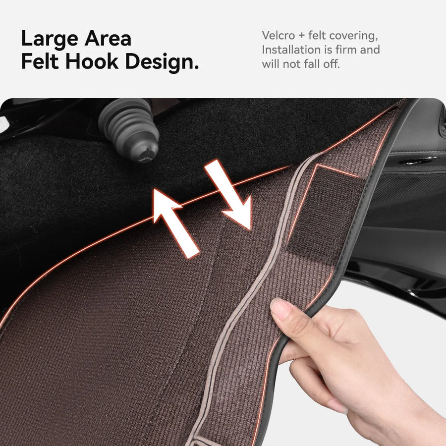 TPE Trunk Sill Guard Plate for Tesla Model 3 Highland and Model Y Juniper