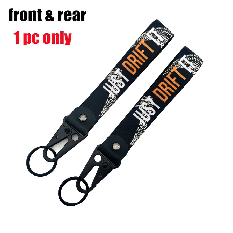 Hokkaido-Style JDM Nylon Keychain Lanyard