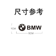3D Car Metal Creative Stickers Waterproof Stickers for BMW 1 3 5 7 Series X1 X3 X4 X5