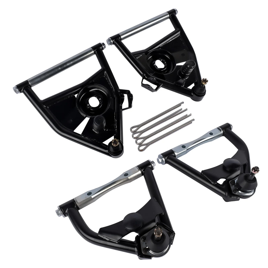 4-Piece Tubular Front Control Arm Set – 1973–1987 Chevy/GMC C10
