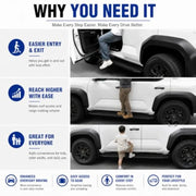 Black Running Board Set for Toyota 4Runner