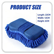 Chenille & Mesh Car Wash Mitts, 2-Pack